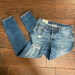 Worn Mens Hollister Jeans size W32 X L30